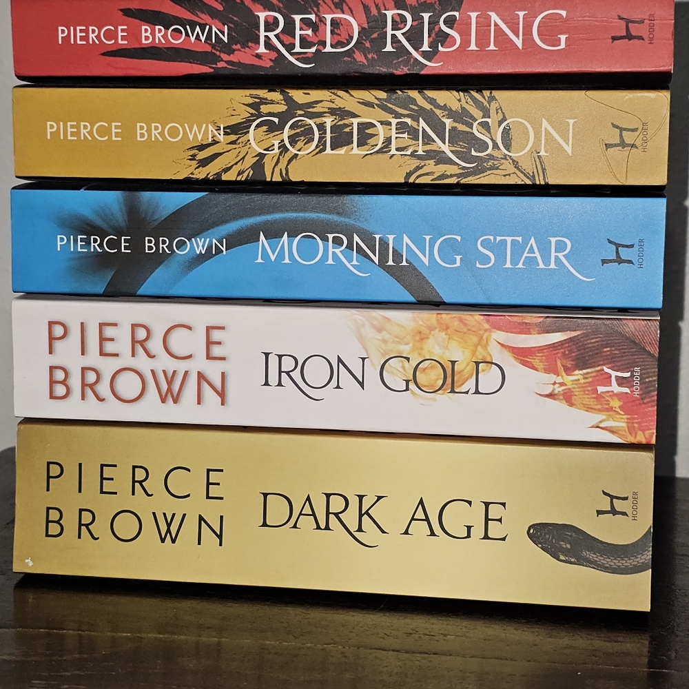 Pierce Brown Red Rising Paperback 5 Book Set